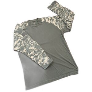 TRU-SPEC Tactical Combat Shirt XL Army ACU Camo Sleeves Ripstop Cordura